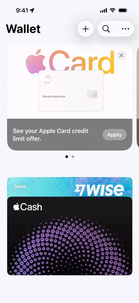Apple Wallet 1