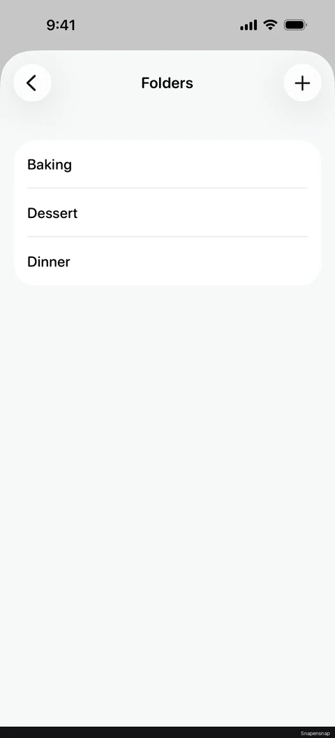 Добавление folders 2