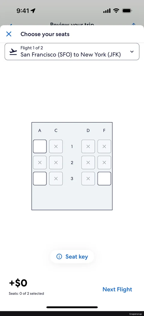 Выбор seats 2