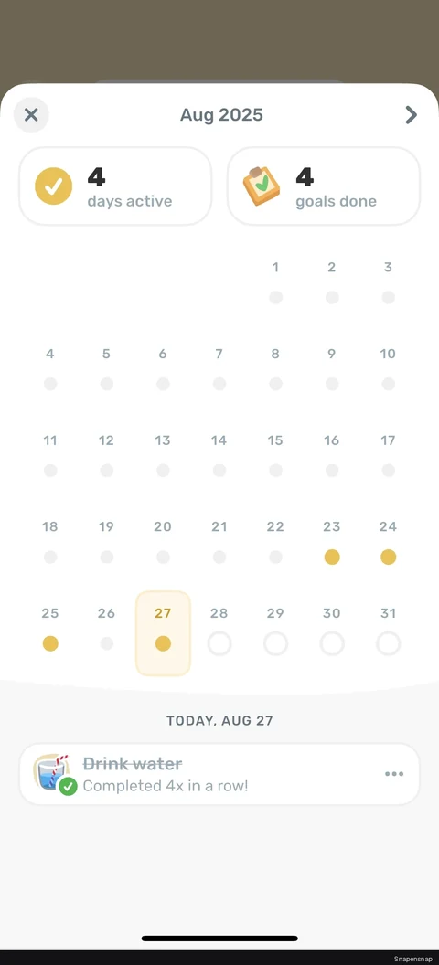 Сценарий: Area calendar detail 2