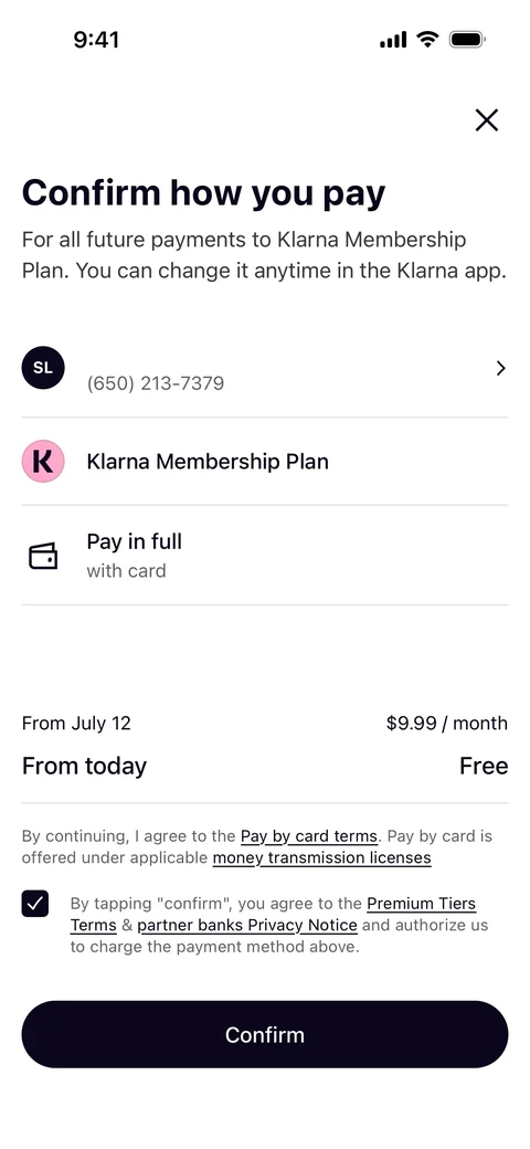 Klarna 60