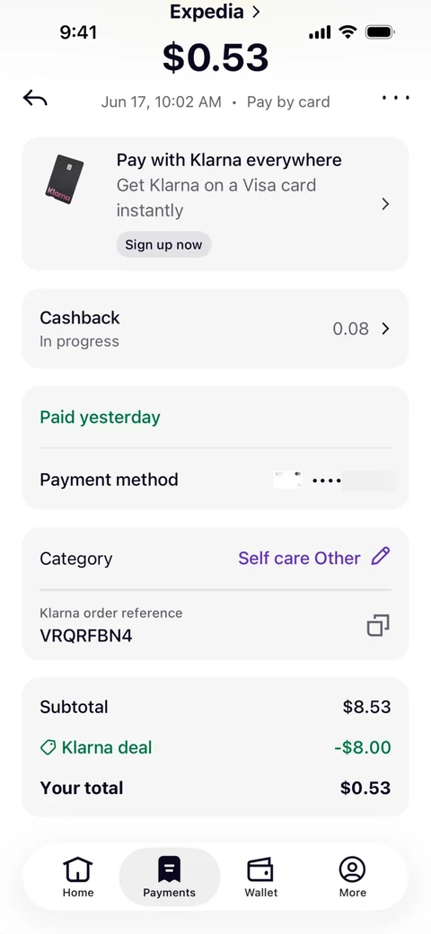 Klarna 190