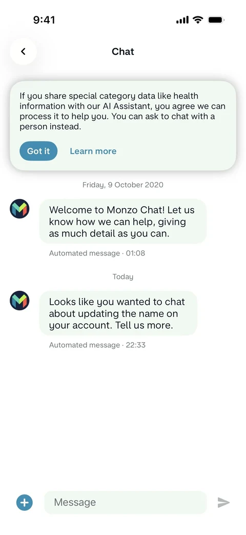 Monzo 556