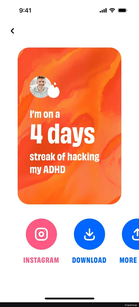Поделиться: streak 2