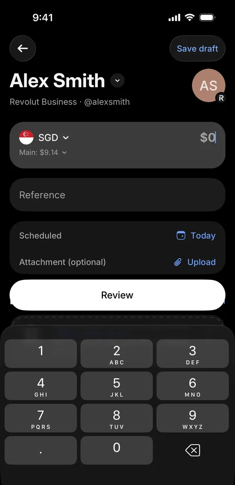 Revolut Бизнес 289