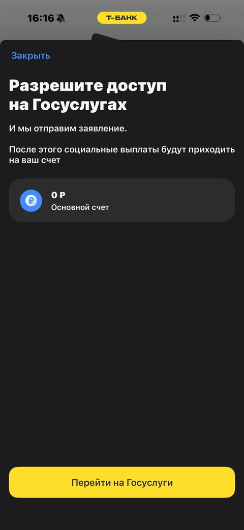 Т-Банк · Основной экран · 310