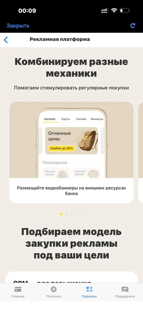 t-biznes · Рекламная платформа · 250