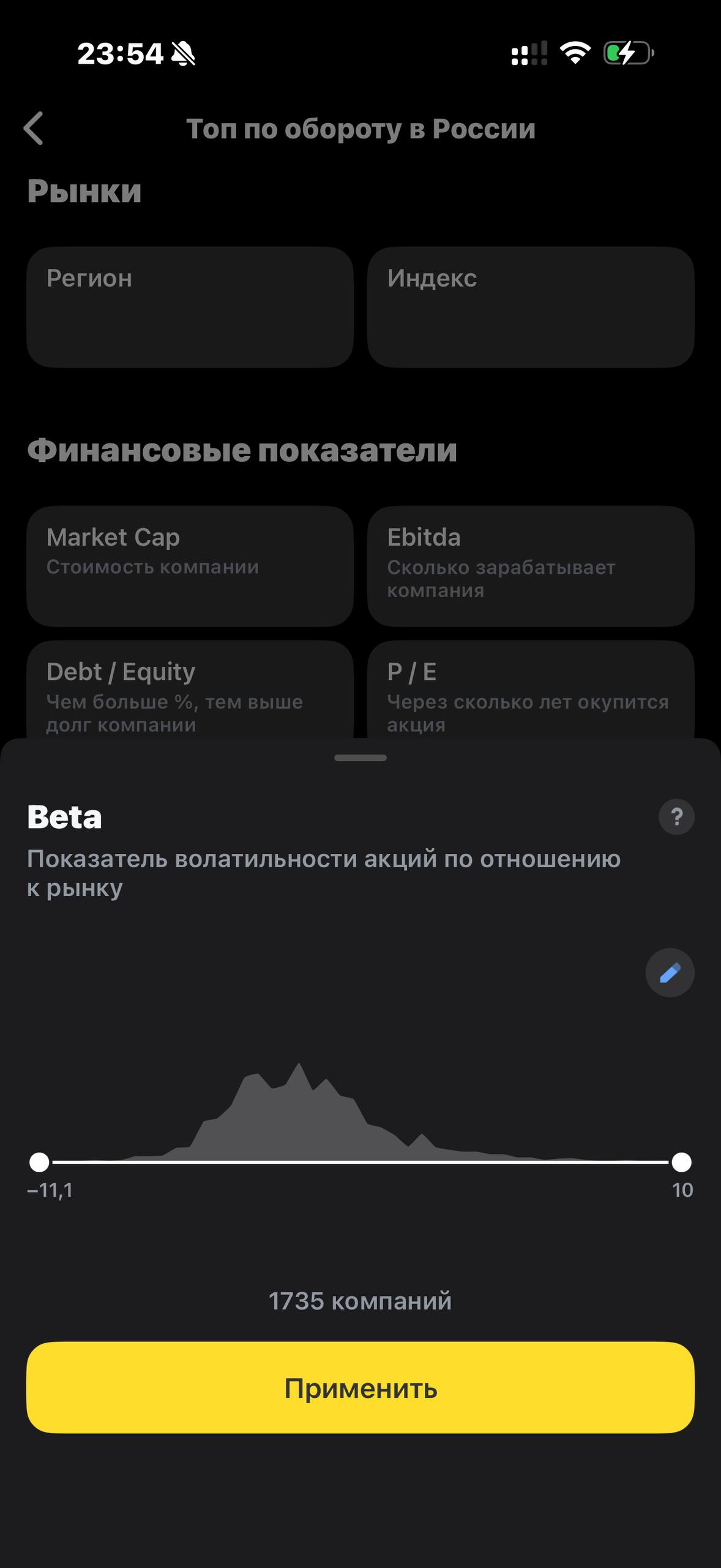 Т-Инвестиции · Акции · 434