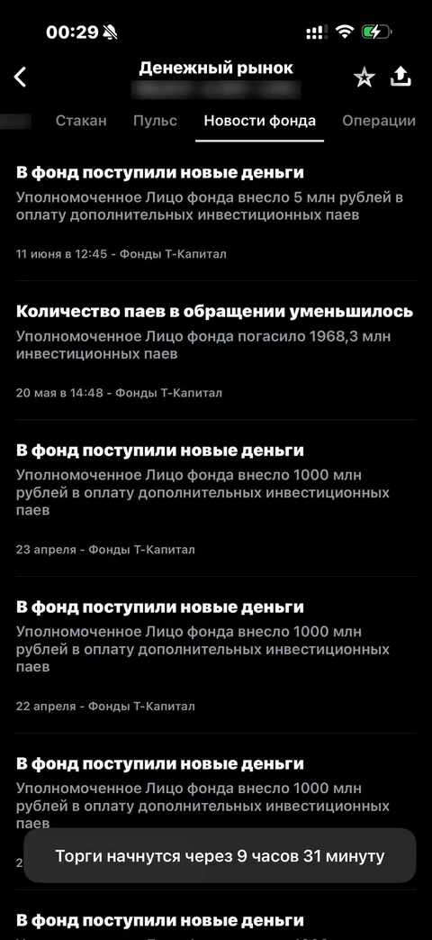 Т-Инвестиции · Фонды · 600