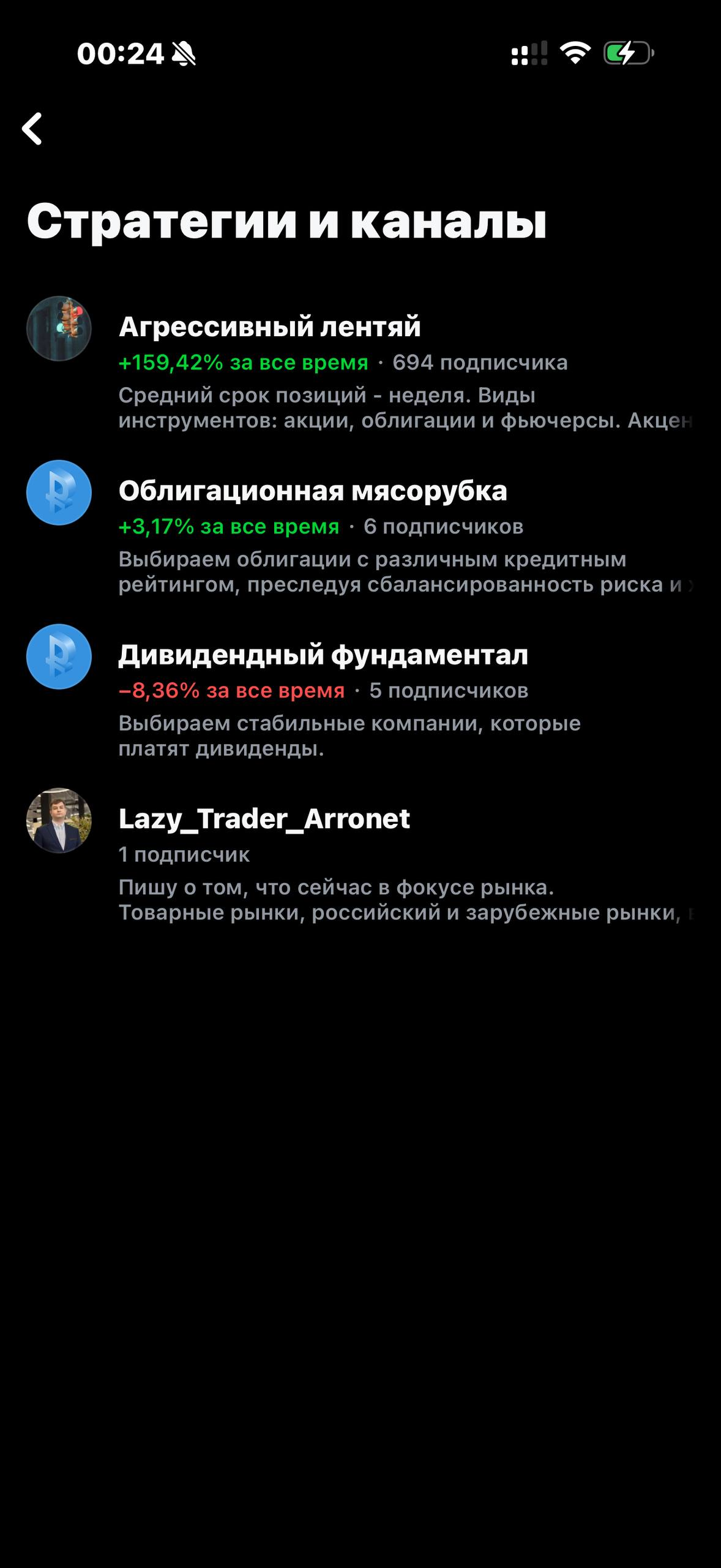 Т-Инвестиции · Стратегии · 581
