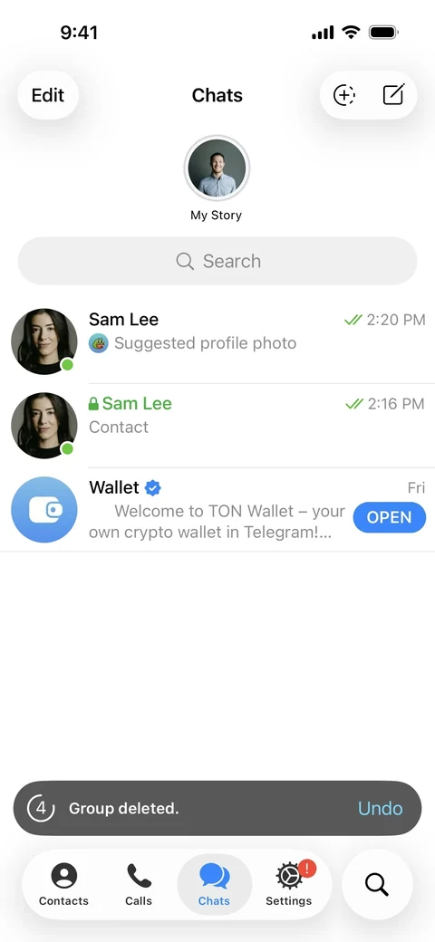 Telegram 221