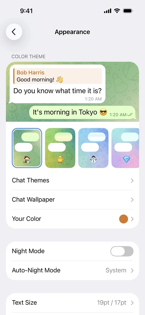 Telegram 285