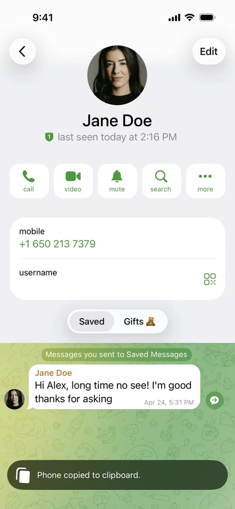 Telegram 159