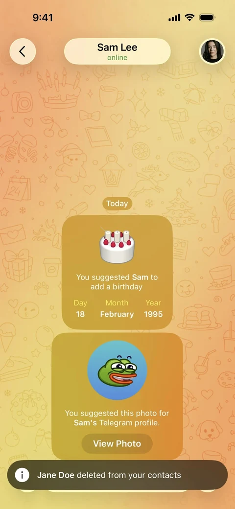 Telegram 172