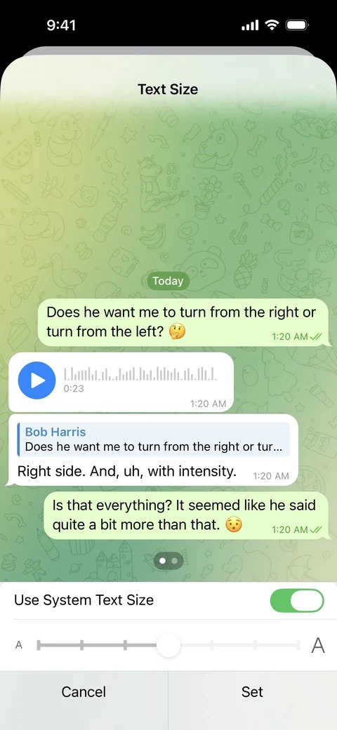 Telegram 282