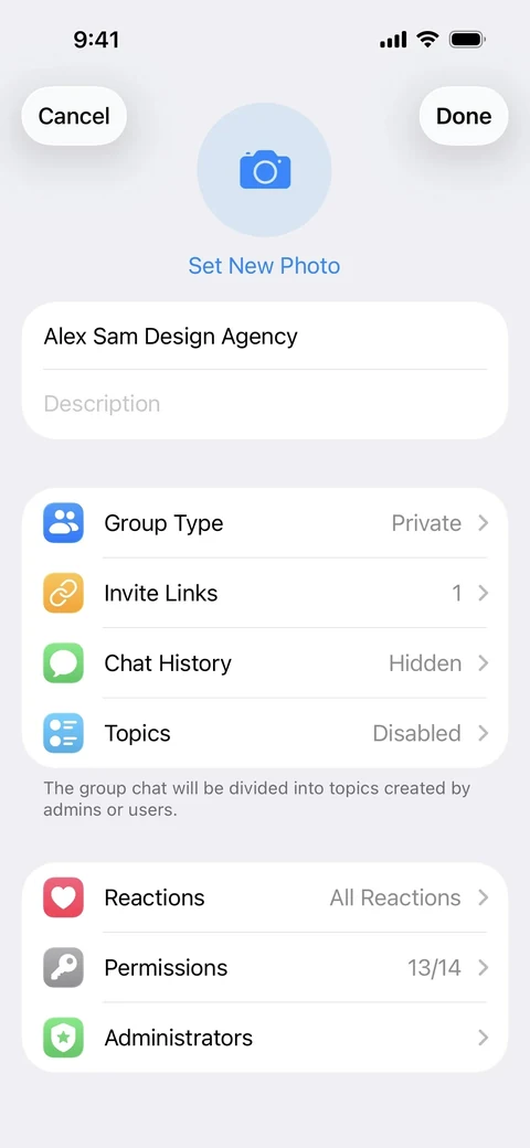 Telegram 196