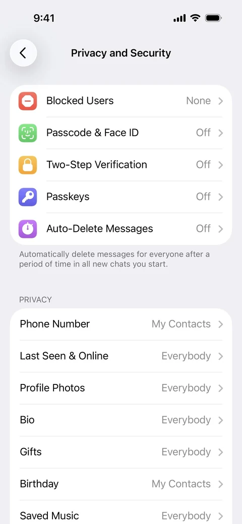 Telegram 261