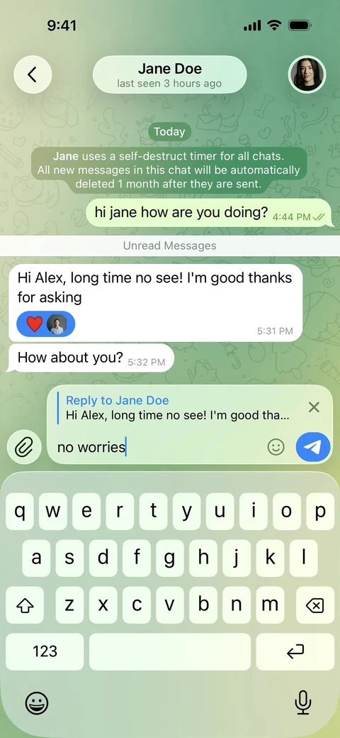 Telegram 40