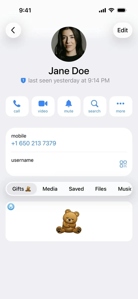Telegram 115
