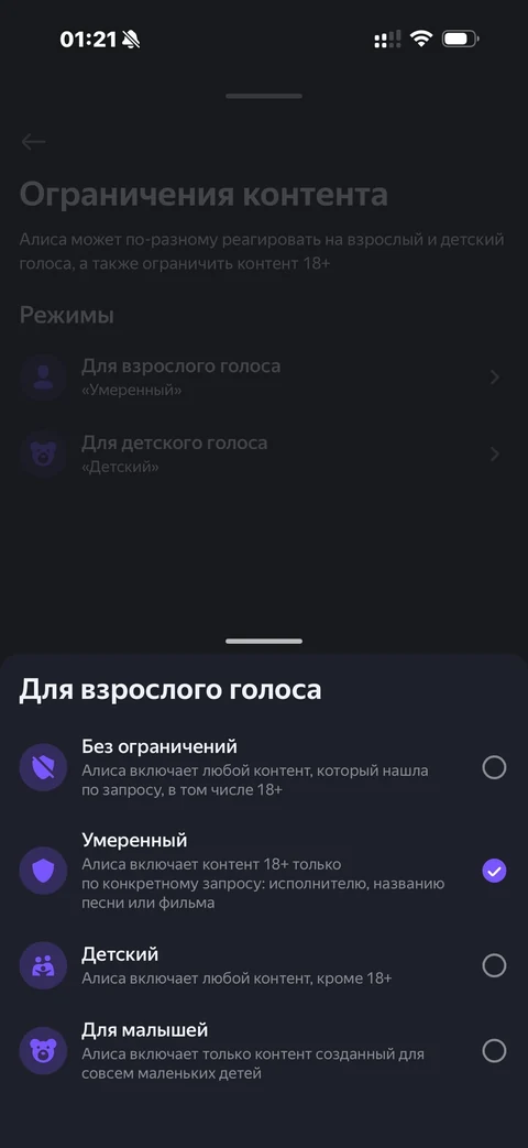 Яндекс Алиса · Галерея · 99