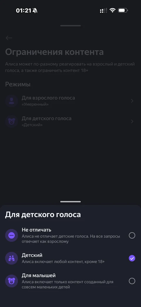 Яндекс Алиса · Галерея · 100