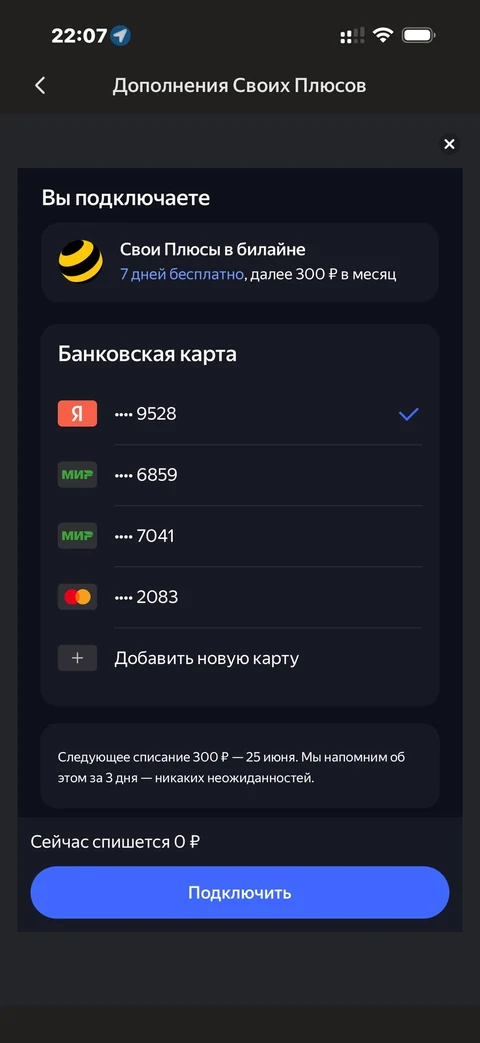 Яндекс Пэй · Дополнения · 137