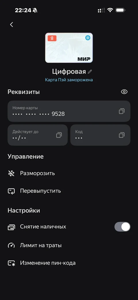 Яндекс Пэй · Счет · 150