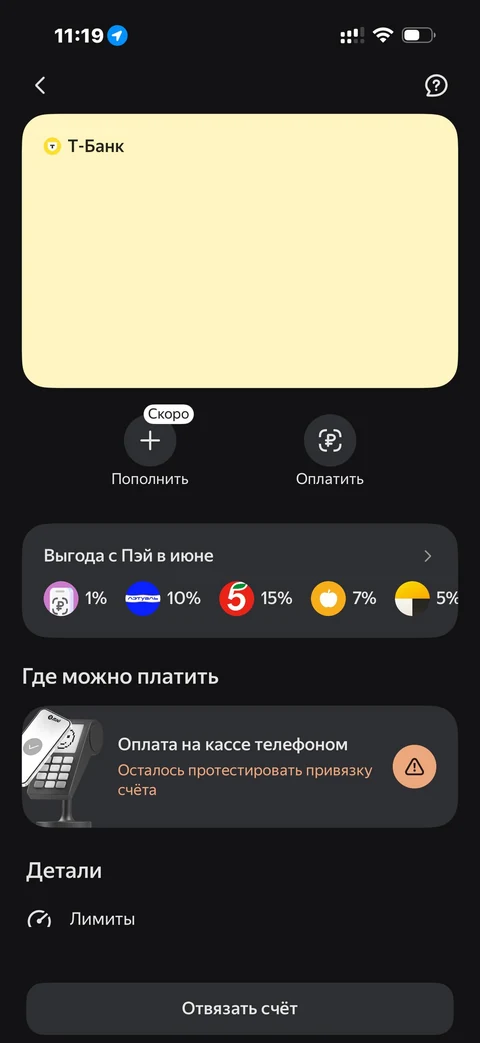 Яндекс Пэй · Главная · 65