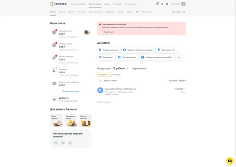 screencapture business tbank ru sme dashboard 2026 06 19 11 13 53